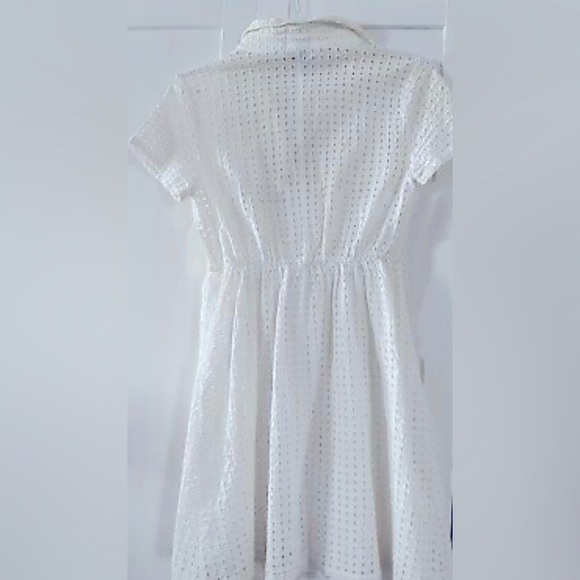 Old Navy short sleeve embroidered eyelet shirt dress size Small - Picture 5 of 5